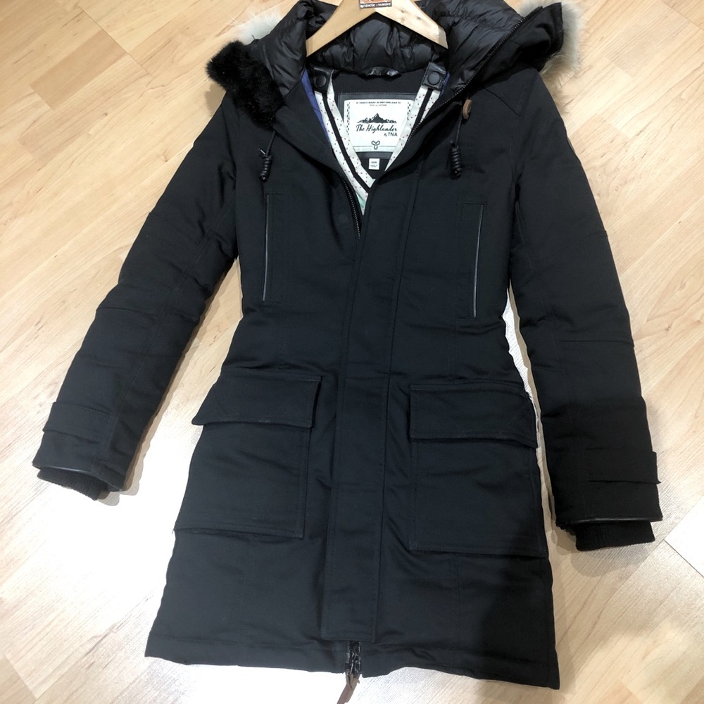 Aritzia Tna real fur Nordic special edition jacket